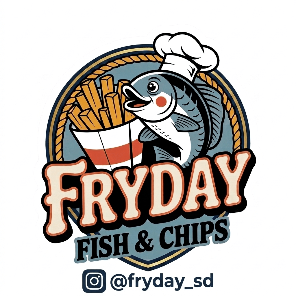 Fryday Fish and Chips Logo